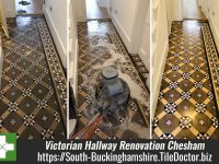 Victorian Tiled Hallway Renovation Chesham