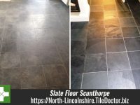 Slate Kitchen Floor Renovation Scunthorpe