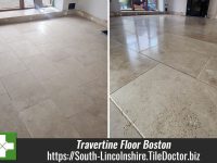 Travertine Floor Polishing Boston