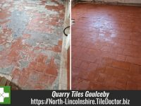 Quarry Tiled Kitchen Floor Restoration Goulceby Louth