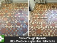 Listed Terracotta Floor Renovation High Wycombe
