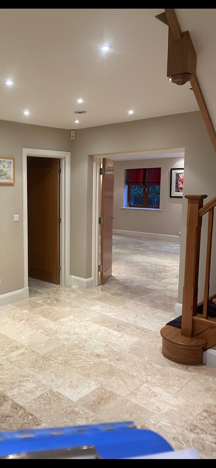 Marble Floor Before Cleaning Chigwell