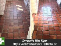 Terracotta Tiled Floor Renovation Ripon